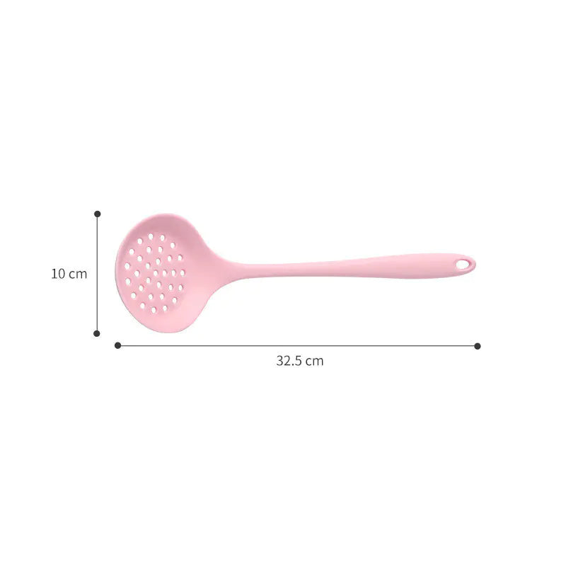 Silicone Non-Stick Cooking Spoon and Spatula Set