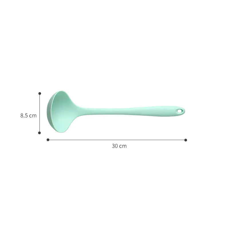 Silicone Non-Stick Cooking Spoon and Spatula Set