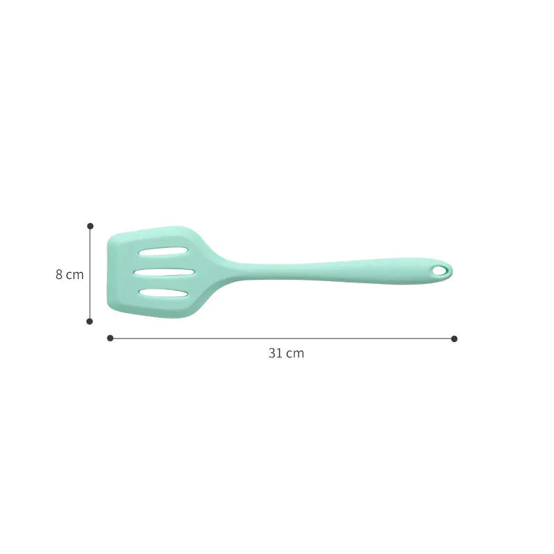 Silicone Non-Stick Cooking Spoon and Spatula Set