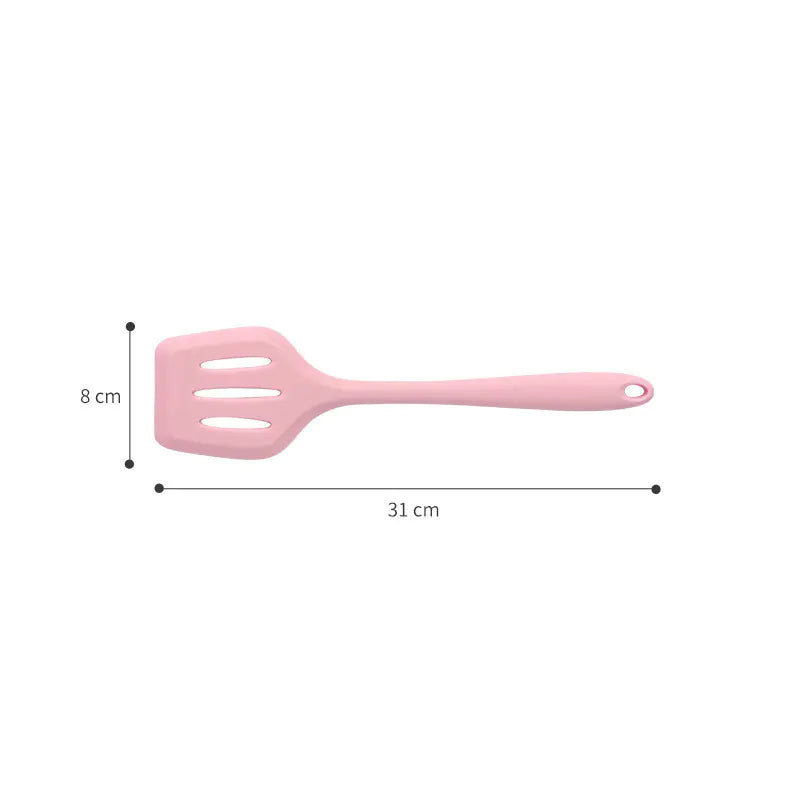 Silicone Non-Stick Cooking Spoon and Spatula Set
