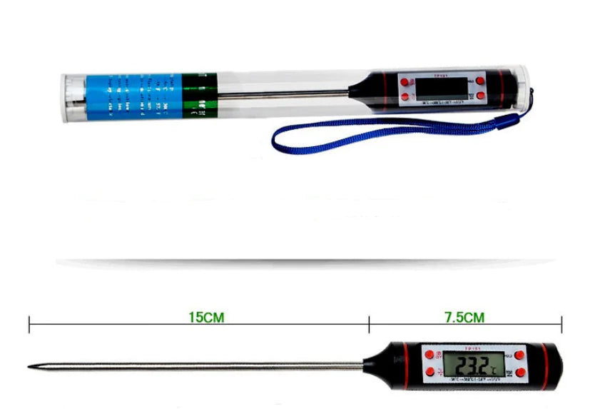 Kitchen Oil Thermometer for Cooking and Baking