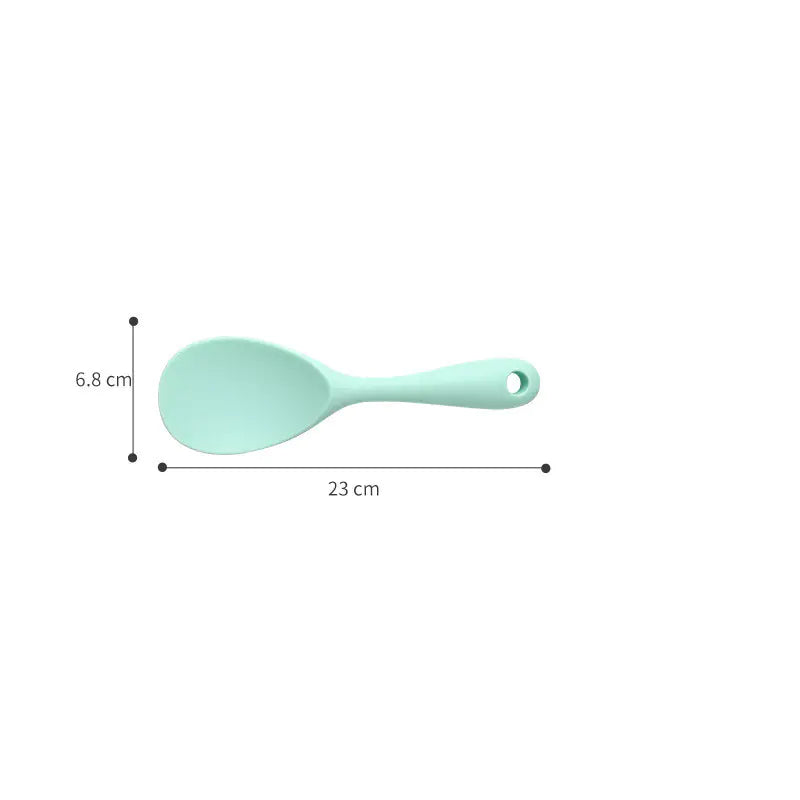 Silicone Non-Stick Cooking Spoon and Spatula Set
